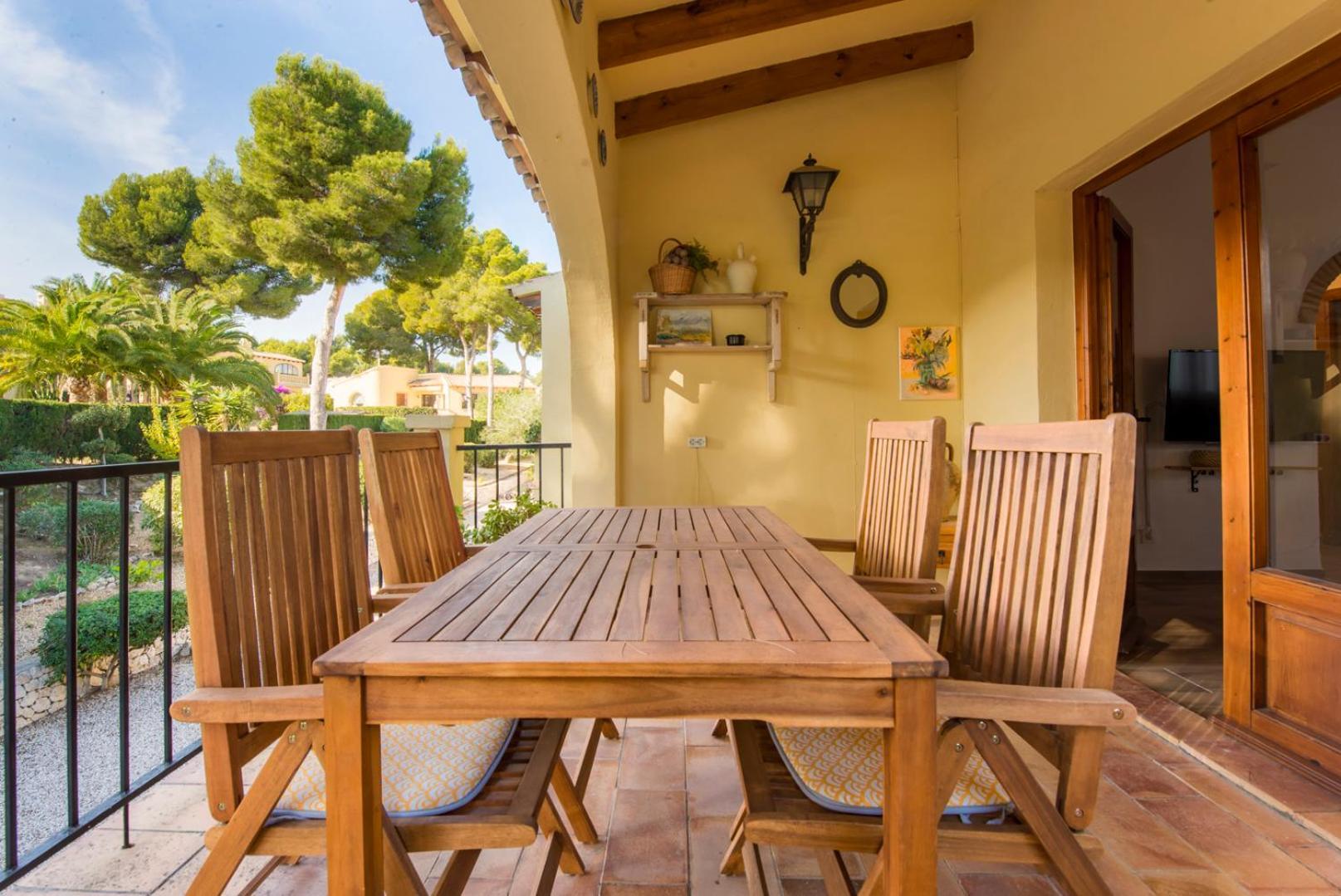 Apartamento En Moraira Con Piscina Екстер'єр фото